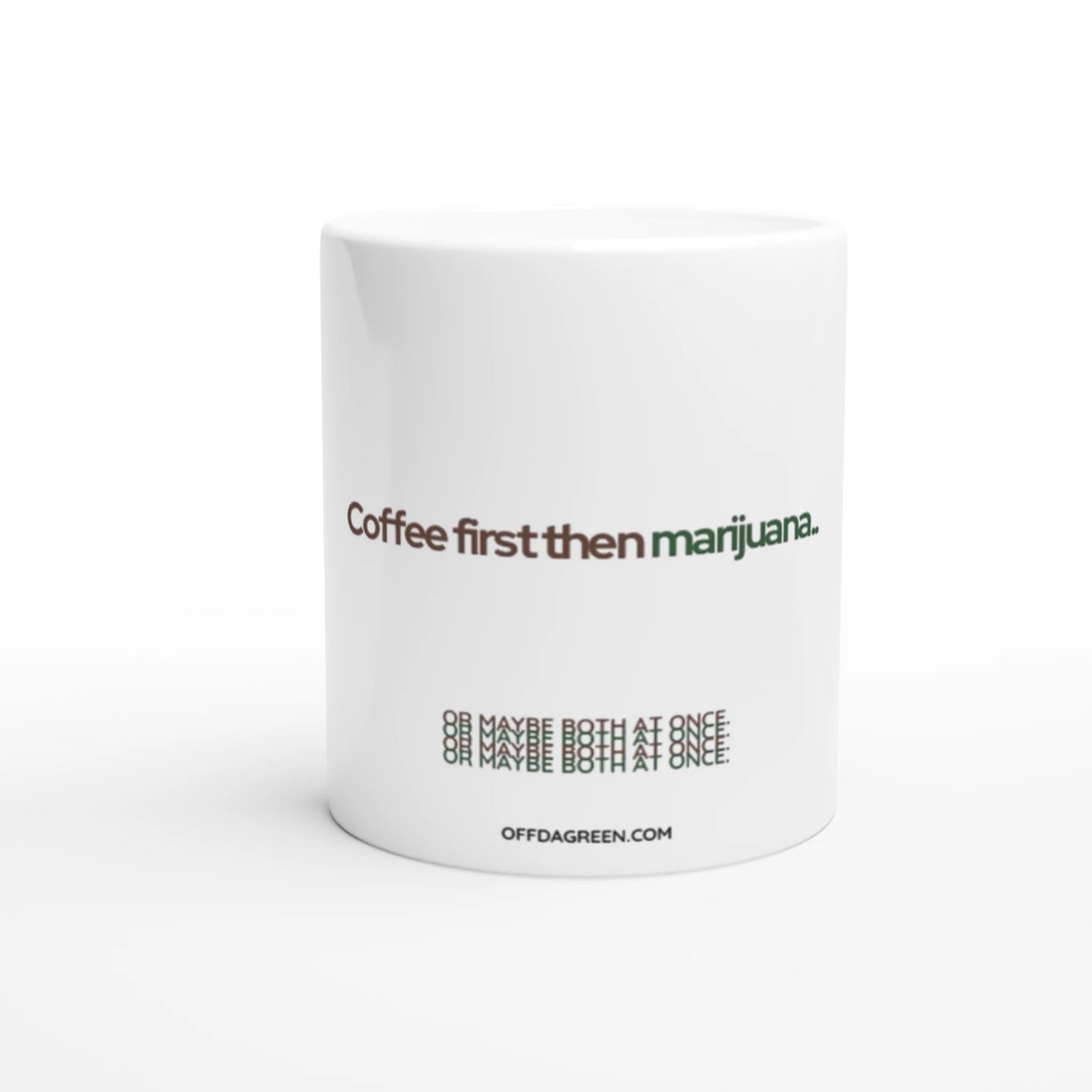 Mug blanc rétro Marijuana Hey, au moins ce n'est pas craquer drôle humour Mug blanc rétro Marijuana Hey, au moins ce n'est pas craquer drôle humour